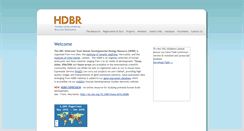 Desktop Screenshot of hdbr.org